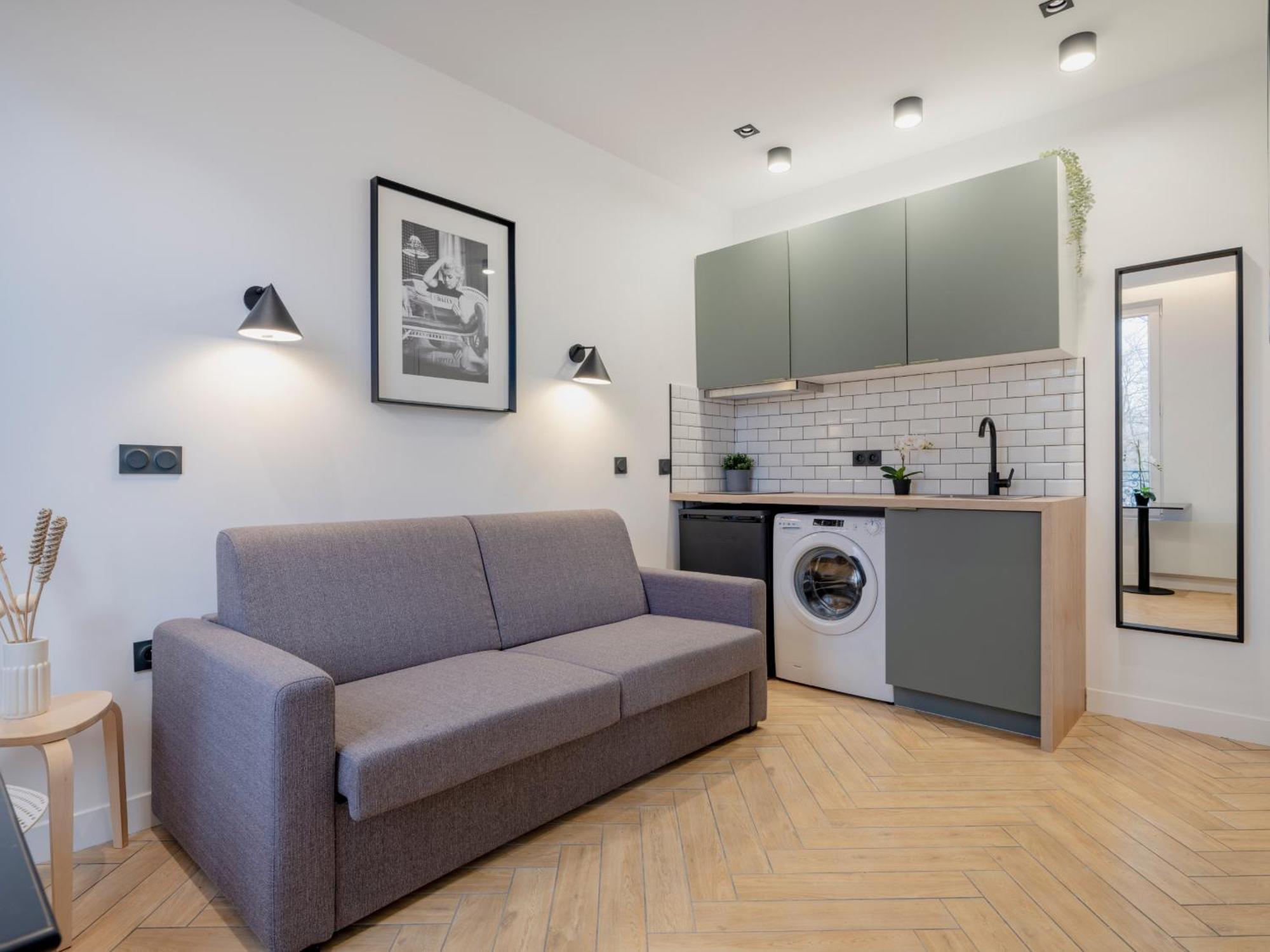 Charming Studio In Pantin Extérieur photo